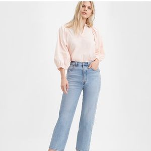Levi’s Ribcage Straight Ankle Jeans